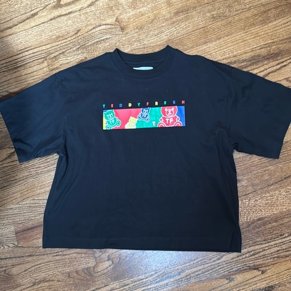 Teddy Fresh Tops - Teddy Fresh graphic tee in black